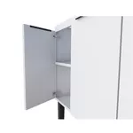 Gabinete Cozinha Aço Júpiter Flat Branco 200 - COZIMAX