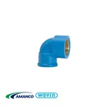 Joelho Solda / Rosca 90° Bucha Latão Azul Redução 25mmX3/4" - AMANCO