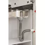 Sifão Sanfonado Universal Cinza 030105 - BLUKIT