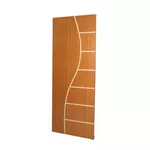 Porta Padrão Madeira Frisada Cantareira 210x70 2L- MGM