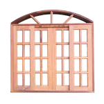 Janela de Madeira Correr Arco 120x120 