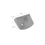 Lavatório De Plástico Cinza Claro 36cm 4,8L LV0 CZ - ASTRA