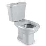Vaso Com Caixa Acoplada Sabatini Cinza - ICASA