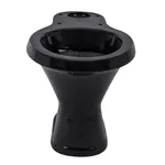 Vaso Caixa Acoplada Preto Liberty