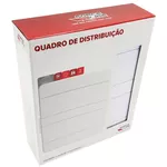 Quadro Distribuição de Embutir em Parede Para Disjuntores Din Force Line
