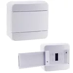 Quadro Distribuição de Embutir em Parede Para Disjuntores Din Force Line