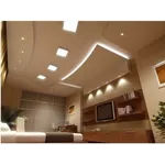 PLAFON PAINEL LED SOBREPOR QUADRADO BRANCO BIVOLT LUZ Neutra