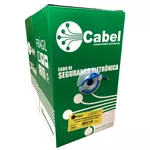 Cabo de Rede CFTV Azul Para Internet 4 Pares 24AWG Liga de Cobre