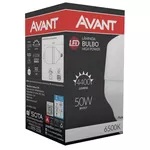 lâmpada bulbo led branco frio 6500k e27 bivolt 