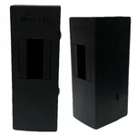 Caixa Sobrepor Para 1 Disjuntor DIN PVC Externa Para Instalação de Ar Condicionado Cor Preta Fosca Margirius