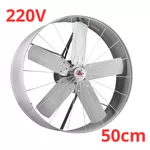 Exaustor Industrial / Comercial Venti-Delta Cor Cinza Voltagem 220v Tamanhos 30cm 40cm e 50cm