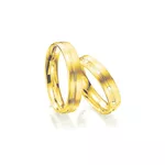 Par de Alianças SALVADOR Ouro 18k