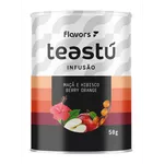 Chá de Maçã e Hibisco, Berry Orange, Capim Limão e Morango 150 g