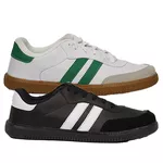 Kit 2 Pares de Tênis Retro Unissex