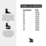 Tenis Oldsen Jaguar Unissex - PRETO/BRANCO