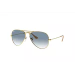 SOLAR RAY BAN AVIADOR 3025L 001/3F 58 (MEDIO) - OURO