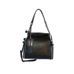 Bolsa em Couro Legítimo Lezard Preto / Cela - 40913