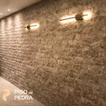 Revestimento Mármore Travertino Rockface 10x30 