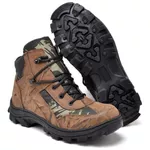 COTURNO MILITAR CANO CURTO CAÇA E PESCA ADVENTURE CAMUFLADO