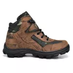 COTURNO MILITAR CANO CURTO CAÇA E PESCA ADVENTURE CAMUFLADO