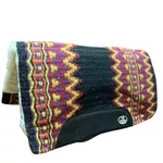 MANTA BOOTS HORSE REVERSE PRESSURE LÃ CURVA - PRETO/AMARELO/ROXO