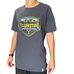 Camiseta Masculina yellowstone - YE16 - Cinza