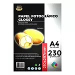 Papel Fotográfico Glossy 50 Folhas 230gr