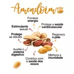 Amendoim Torrado sem Sal Louman