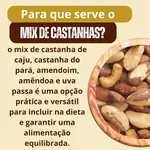 Mix de Nuts - Amêndoa, Castanha de Caju, Castanha do Pará, Amendoim e Uva Passa Gran Bell’s Premium