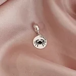 Berloque Signo Cancêr Prata 925