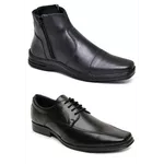 Combo 2 Pares Sândalo Plaza e Tower Preto