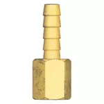 Espigão Fêmea Fixa 1/4''x1/4''latao-lubefer