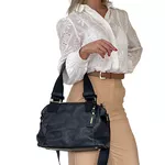 Bolsas Femininas De Couro Legitimo Lirom Macio Alta Qualidade Preta