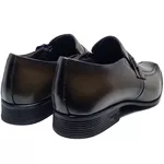 Sapato Social Masculino Jota Pe Airbag Em Couro Marrom 45022 Marrom