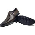 Sapato Social Masculino Jota Pe Airbag Em Couro Marrom 45022 Marrom