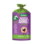 Biscoito De Arroz Integral C/linhaça 80g