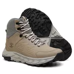 Bota Adventure Romã em Couro Legítimo - Cinza