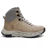 Bota Adventure Romã em Couro Legítimo - Cinza
