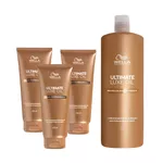Wella Ultimate Luxe Oil Kit Condicionador 1L + 3 Condicionador 200ml