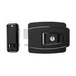 Fechadura Agl-inha Abertura Externa 12v Preta 