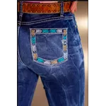 CALÇA MISSISSIPI BOOTCUT JEANS ESCURO