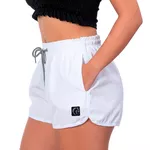 Kit 3 Shorts Feminino Preto Branco e Degradê Preto Moda Praia ou Academia W2 Premium