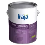 TINTA ESMALTE PREMIUM BASE AGUA BRANCO 1/4 0,9L IRAJA
