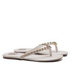 Flat Bordado Stass Branco Infantil Gats