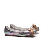 Sapatilha Laço Aquarela Pewter Infantil Gats