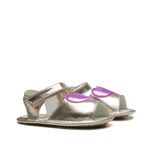 Sandália Cristal Ouro Light Coração Baby Gats