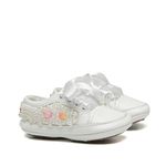 Tênis Feminino de Pérolas Infantil Branco Gats