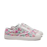 Tênis Canva Glitter Floral Elástico Infatil Gats