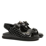 Sandália Papete Elegance Preto Feminina Gats