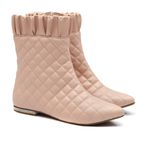 Bota Matelassê Nude Infantil Feminino Gats